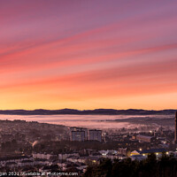 Buy canvas prints of Dundee West Sunset by Craig Doogan