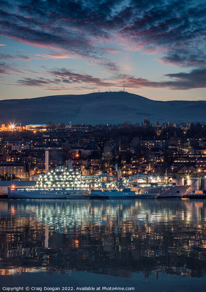 Berlin & Erfurt Nato Warships in Dundee Picture Board by Craig Doogan
