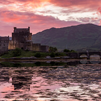Buy canvas prints of Eilean Donan Sunset - Scotland by Craig Doogan