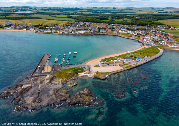 Elie From Above Picture Board by Craig Doogan