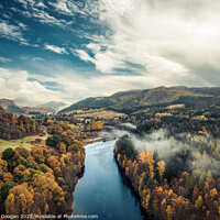 Buy canvas prints of The River Tummel - Scotland by Craig Doogan