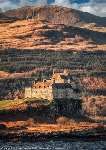 Duart Castle - Isle of Mull Picture Board by Craig Doogan