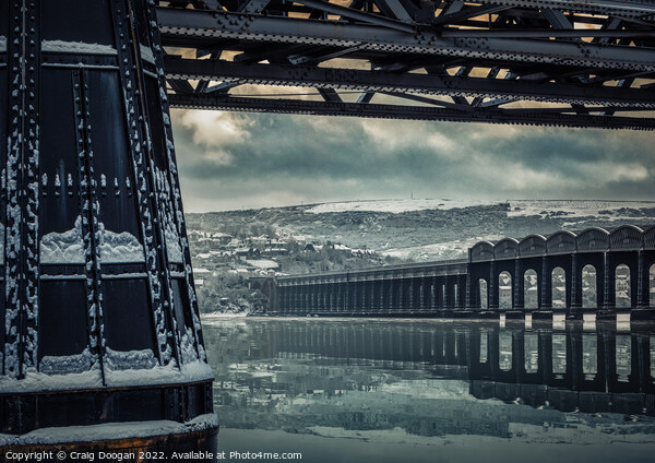 Tay Rail Bridge - Dundee - Wormit Picture Board by Craig Doogan