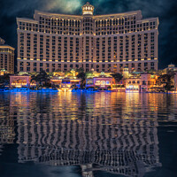 Buy canvas prints of Bellagio Hotel - Las Vegas by Craig Doogan