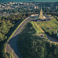 Buy canvas prints of Dundee Law Hill  by Craig Doogan