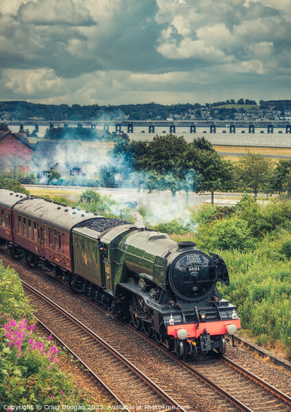 Flying Scotsman 60103 in Dundee Picture Board by Craig Doogan
