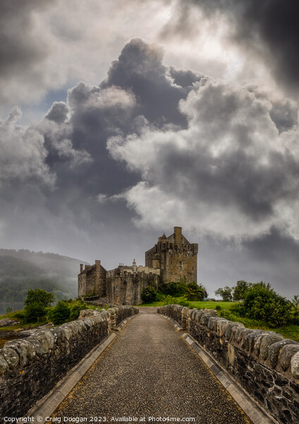 Eilean Donan Castle - Scotland Picture Board by Craig Doogan