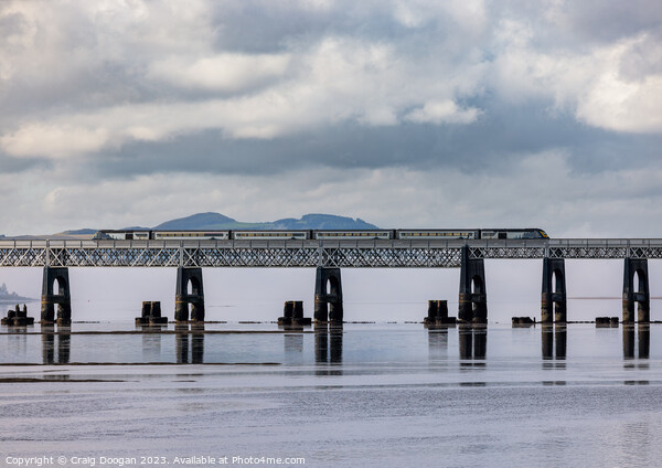 Tay Rail Bridge - Dundee Picture Board by Craig Doogan