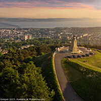 Buy canvas prints of Dundee Law Hill Sunset by Craig Doogan