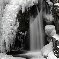 Buy canvas prints of Frozen Falls of Bruar by Craig Doogan