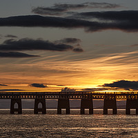 Buy canvas prints of Sunset over the Tay - Dundee Scotland by Craig Doogan