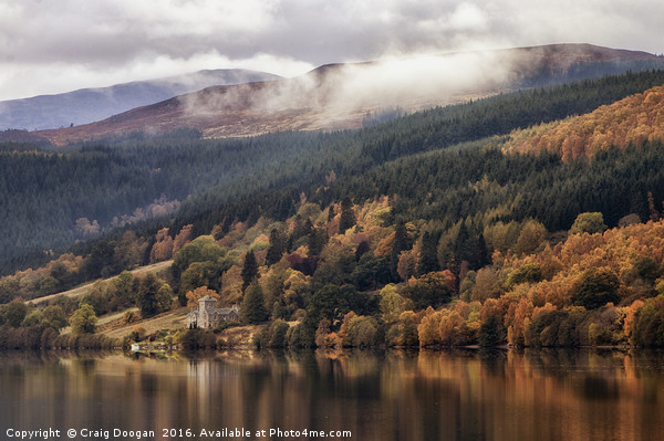 Loch Tummel Scotland Picture Board by Craig Doogan
