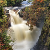 Buy canvas prints of Reekie Linn Waterfall by Craig Doogan
