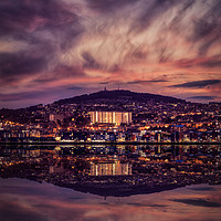 Buy canvas prints of Dundee Reflections on the Tay by Craig Doogan