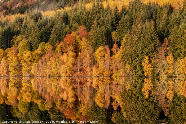 Tummel Reflections - Pitlochry - Scotland Picture Board by Craig Doogan