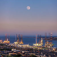 Buy canvas prints of Dundee Oil Rigs by Craig Doogan