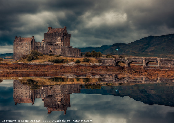 Eilean Donan Castle Picture Board by Craig Doogan
