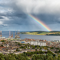 Buy canvas prints of Dundee City Rainbow by Craig Doogan