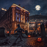 Buy canvas prints of Halloween in Dundee by Craig Doogan