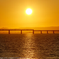 Buy canvas prints of Tay Bridge Sunset by Craig Doogan