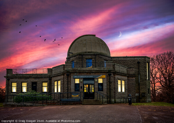 Dundee Mills Observatory Picture Board by Craig Doogan