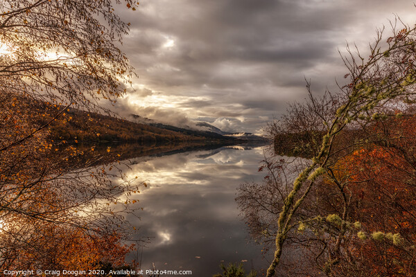 Loch Tummel View Picture Board by Craig Doogan