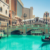 Buy canvas prints of The Venetian Las Vegas by Craig Doogan