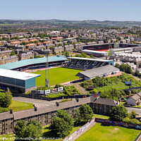 Buy canvas prints of Dens Park & Tannadice - Dundee Football Clubs by Craig Doogan