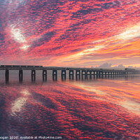 Buy canvas prints of Tay Bridge Sunrise by Craig Doogan