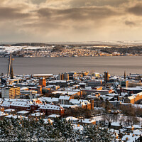 Buy canvas prints of Snowy Dundee City by Craig Doogan