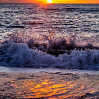 Buy canvas prints of Dalmore Beach Sunset by Craig Doogan