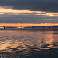 Buy canvas prints of Tay Bridge Sunset - Dundee by Craig Doogan