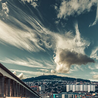 Buy canvas prints of Dundee City - Big Skies by Craig Doogan