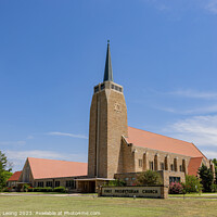 Buy canvas prints of Exterior view of the First Presbyterian Church by Chon Kit Leong