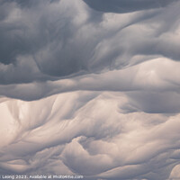 Buy canvas prints of Special thunderstorm clouds over the sky by Chon Kit Leong