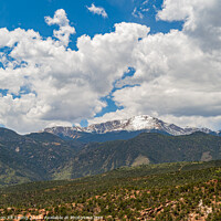 Buy canvas prints of Sunny exterior view of landscape of Garden of the Gods by Chon Kit Leong
