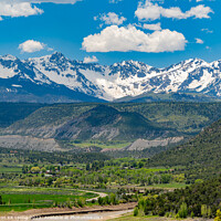 Buy canvas prints of Sunny view of landscape of Ridgway State Park by Chon Kit Leong