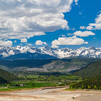 Buy canvas prints of Sunny view of landscape of Ridgway State Park by Chon Kit Leong
