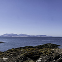Buy canvas prints of Portencross Panorama  by Jaymes Harris