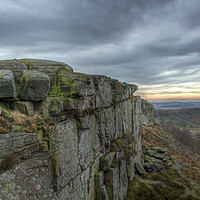 Buy canvas prints of Stannage Edge by Pete Biggin