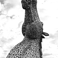 Buy canvas prints of Kelpies 012 by Christy Cunningham