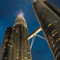 Buy canvas prints of Petronas Towers by Peter Walmsley
