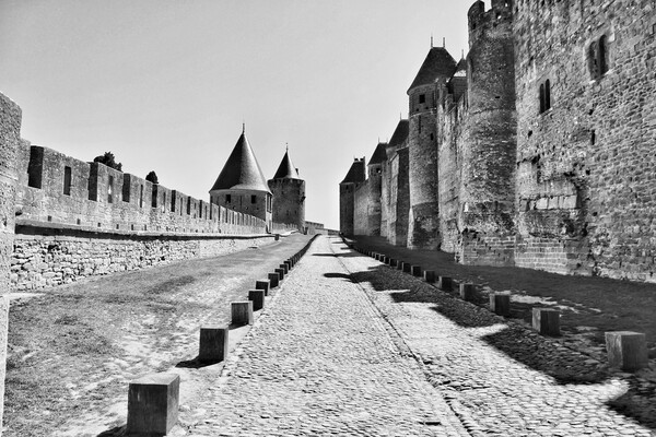Cité de Carcassonne Walls Picture Board by Jeremy Hayden
