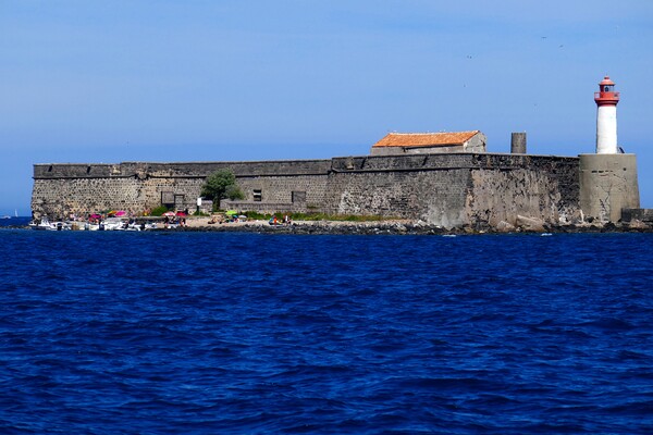 Fort de Brescou at Cap g'Agde in France Picture Board by Jeremy Hayden