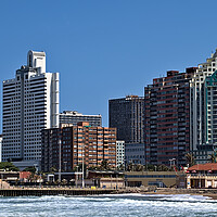 Buy canvas prints of Durban Skyline from the Pier by Jeremy Hayden