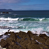Buy canvas prints of Breaking Wave and Rocks at Hermanus by Jeremy Hayden