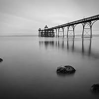Buy canvas prints of Clevedon Pier by Chris Sweet