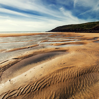 Buy canvas prints of Welsh Sands by Chris Sweet