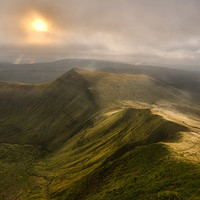 Buy canvas prints of Brecon Beacons by Chris Sweet