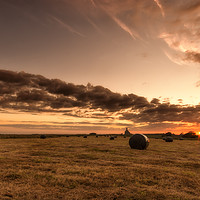 Buy canvas prints of Flimston Sunset by Chris Sweet